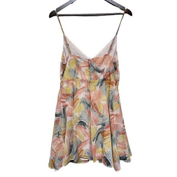 Lulu’s Abstract Color Sleeveless Mini Dress Women's Size Medium - Picture 3 of 10